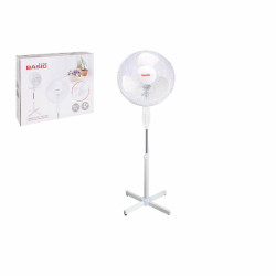 Ventilateur sur Pied Basic Home Blanc 40W Klimaanlagen und Ventilatoren