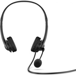 Casques avec Microphone HP WIRED Noir Headphones with microphone