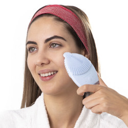 Masseur Nettoyant Facial Rechargeable Vipur InnovaGoods  Soins anti-cellulite