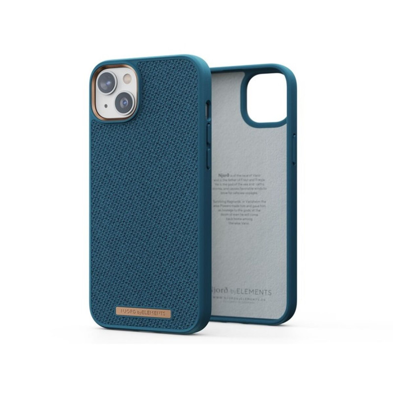 Njord Byelements Handyhülle für iPhone 14 Plus in Blau – Schutz und Stil  Housse de portable
