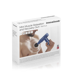 Mini-pistolet de Relaxation et de Récupération Musculaire Relmux InnovaGoods Massagers