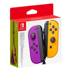 Manette de jeu sans fil Nintendo Joy-Con Violet Orange  Accessoires pour consoles