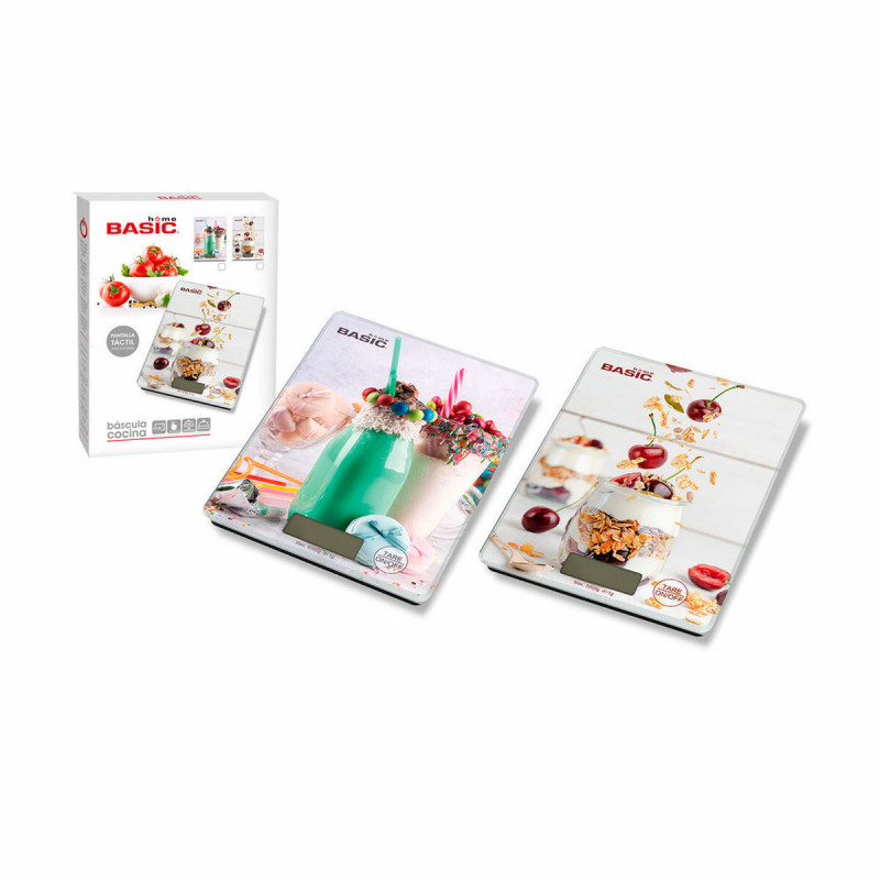 balance de cuisine Basic Home Numérique LCD 5 kg (20,3 x 15,3 x 1,6 cm) Basic Home