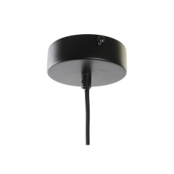 Suspension DKD Home Decor Noir Marron 220 V 50 W (28 x 28 x 35 cm) Lampen