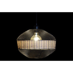 Suspension DKD Home Decor Noir Marron 220 V 50 W (31 x 31 x 27 cm) Lamps