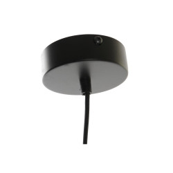 Suspension DKD Home Decor Noir Marron 220 V 50 W (31 x 31 x 27 cm) Lamps