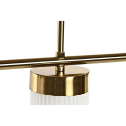 Kristall-Deckenlampe in Gold-Metall-Weiß von DKD Home Decor (60x15x25cm) DKD Home Decor