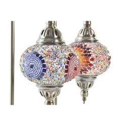 Kristall-Tischlampen-Set von DKD Home Decor, 23 x 15 x 53 cm, Silberfarbenes Metall, 220V/50W  Lampes