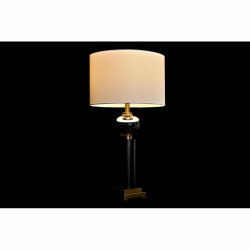 Lampe de bureau DKD Home Decor Noir Doré 220 V 50 W Moderne (38 x 38 x 75 cm)  Lampes