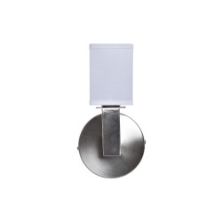 Applique DKD Home Decor Argenté Métal Polyester Blanc 220 V 40 W (12 x 10 x 22 cm) Lamps