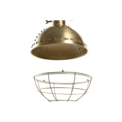 DKD Home Decor Deckenlampe Gold 50W (43x43x61cm) für stilvolle Innenräume.  Lampes