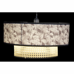 40W Deckenlampe von DKD Home Decor in natürlichem Schwarz (46 x 46 x 25 cm) Lamps