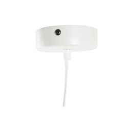 Suspension DKD Home Decor Blanc 50 W (30 x 30 x 30 cm) Lamps