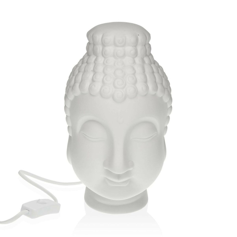 Lampe de bureau Versa Gautama Buda Porcelaine (15 x 25,5 x 15,5 cm) Lamps