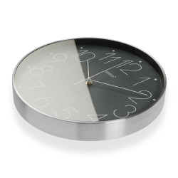 Horloge Murale Versa Alumin G Aluminium Wanduhren und Standuhren