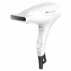 Braun Fön BRHD180E - 1800 W, Weiß - für perfektes Haarstyling Hair dryers