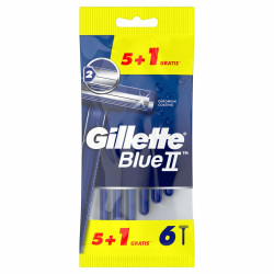 Rasoir Gillette Blue II 6 Unités Gillette
