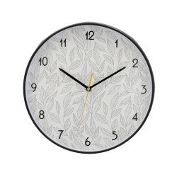 Horloge Murale Quid Fleurs Plastique (30 cm) Quid