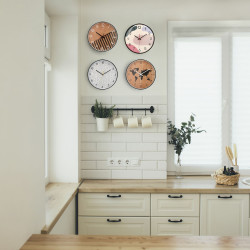 Horloge Murale Quid Liège Plastique (30 cm) Wall and table clocks