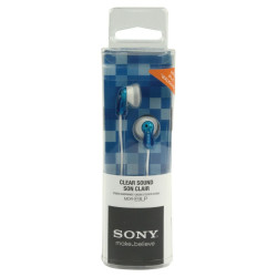 Casque Sony MDR-E9LPB in-ear Bleu Mikrofone und Kopfhörer