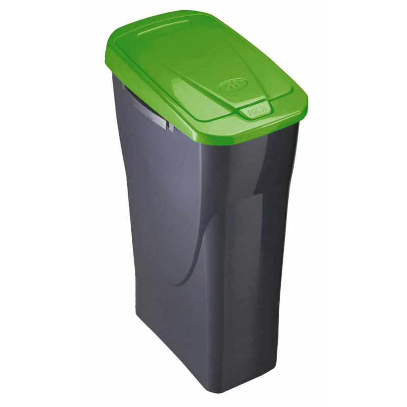 Poubelle recyclage Mondex Ecobin Vert Avec couvercle 25 L Mondex
