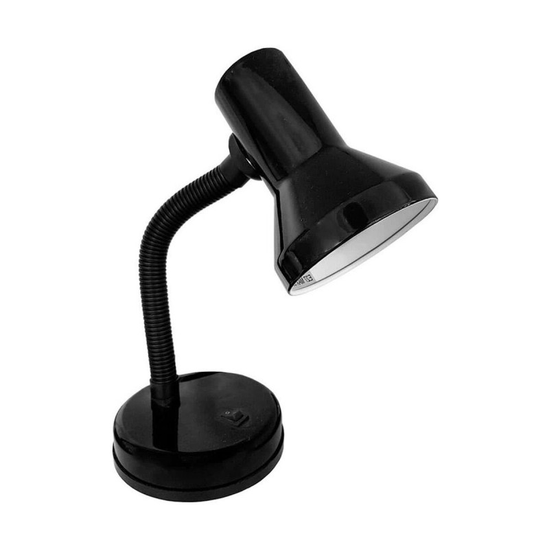 Lampe de bureau EDM London E27 60 W Flexo/Lampe de bureau Noir Métal (12,5 x 20 cm) Lampen