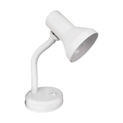 Lampe de bureau EDM London E27 60 W Flexo/Lampe de bureau Métal Blanc (12,5 x 20 cm) EDM