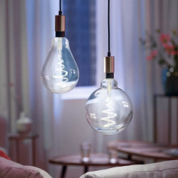 Lampe LED Ledkia ‎Filament E27 40 W Glühbirnen