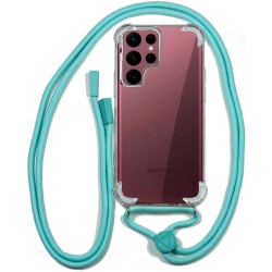 Protection pour téléphone portable Cool Cord Mint Samsung Galaxy S22 Ultra Cool