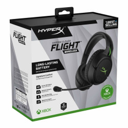 Casques avec Micro Gaming Hyperx CloudX Flight Noir/Vert Microphones and headphones