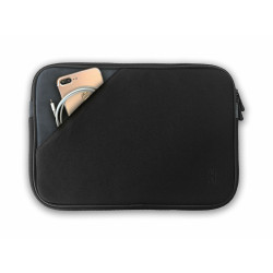 Housse d'ordinateur portable Black / Grey Pocket Sleeve Gris BigBuy Accessories