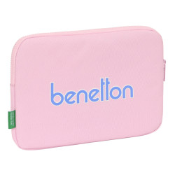 Housse d'ordinateur portable Benetton Pink Rose (31 x 23 x 2 cm)  Housse de tablette