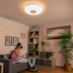 Plafonnier à LED avec Haut-parleur Lumavox InnovaGoods  Lampes
