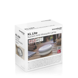 Lampe Anti-moustiques à Aspiration avec Support Mural KL Lite InnovaGoods Insect repellers