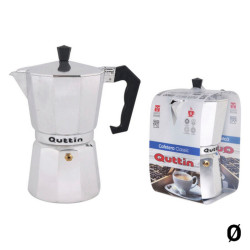 Kaffeemaschine aus Aluminium von Quttin - italienisches Design Kaffeemaschinen