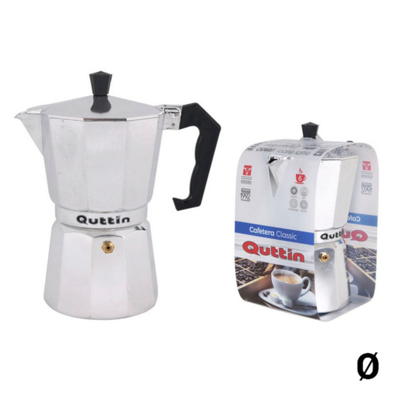 Kaffeemaschine aus Aluminium von Quttin - italienisches Design Quttin