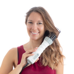 Sèche-cheveux, Brosse Soufflante et Boucleur 3 en 1 Dryple InnovaGoods 550 W Combs and brushes