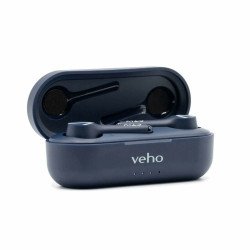 Casque Veho VEP-116-STIX-M    Bleu Microphones and headphones