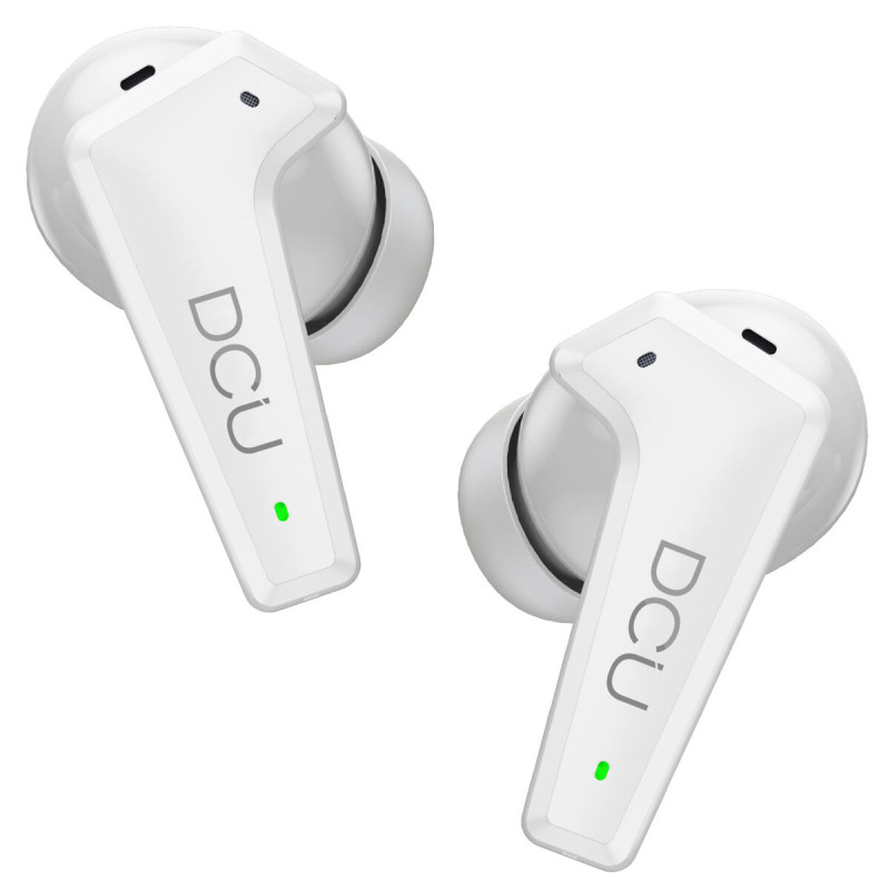 Casque DCU EARBUDS BT Bluetooth Blanc  Micros et écouteurs