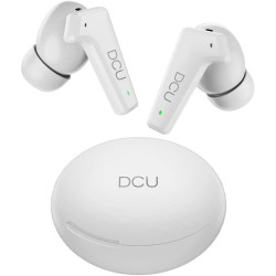 Casque DCU EARBUDS BT Bluetooth Blanc Microphones and headphones
