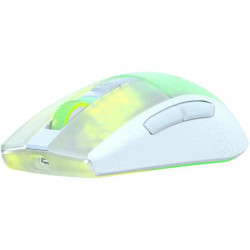 Roccat Burst Pro Air Bluetooth Gaming Maus - Weiß mit LED-Lichtern Maus & Mauspad