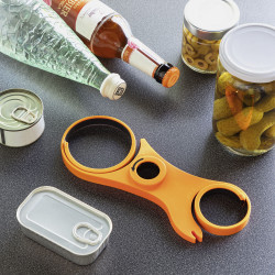 Ouvre-boîtes Multifonction 5 en 1 InnovaGoods Corkscrews, can openers and bottle openers