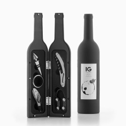 Wein-Zubehörset Flaschenoptik InnovaGoods - 5-teilig InnovaGoods