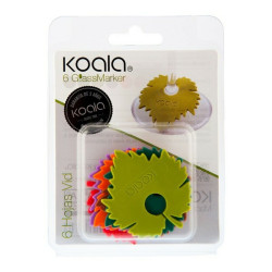 Koala Bodega Glaskennzeichnung aus Kunststoff (6er Set) 5,5 cm  Tire-bouchons, ouvre-boîtes et ouvre-bouteilles