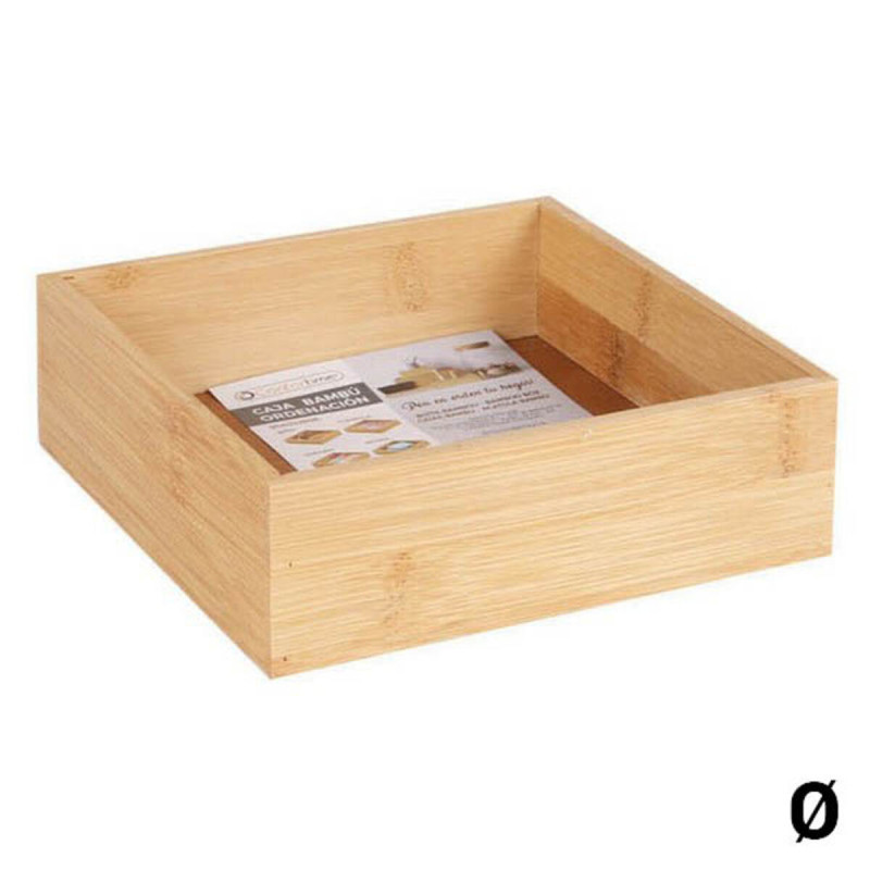 Boîte Multiusage Confortime Organisateur Bambou  Autres accessoires et ustensiles de cuisine