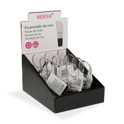 Bouchon distributeur de vin Versa Acier Silicone Plastique ABS Versa