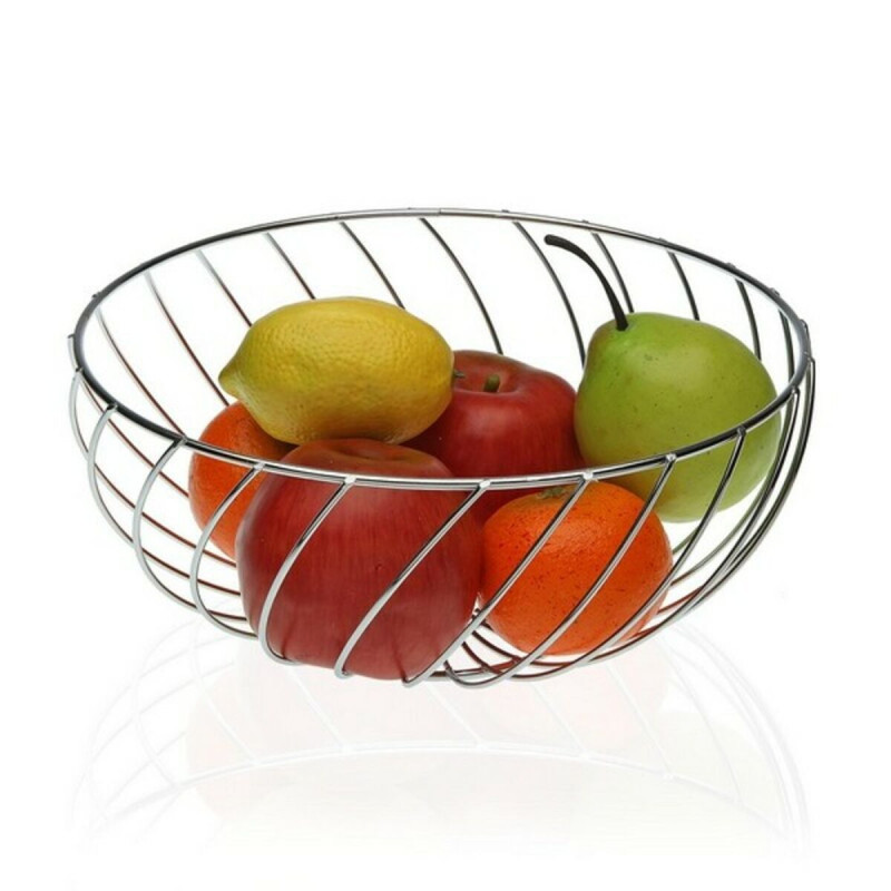 Coupe à fruits Métal Chrome (26 x 12 x 26 cm) Other accessories and cookware