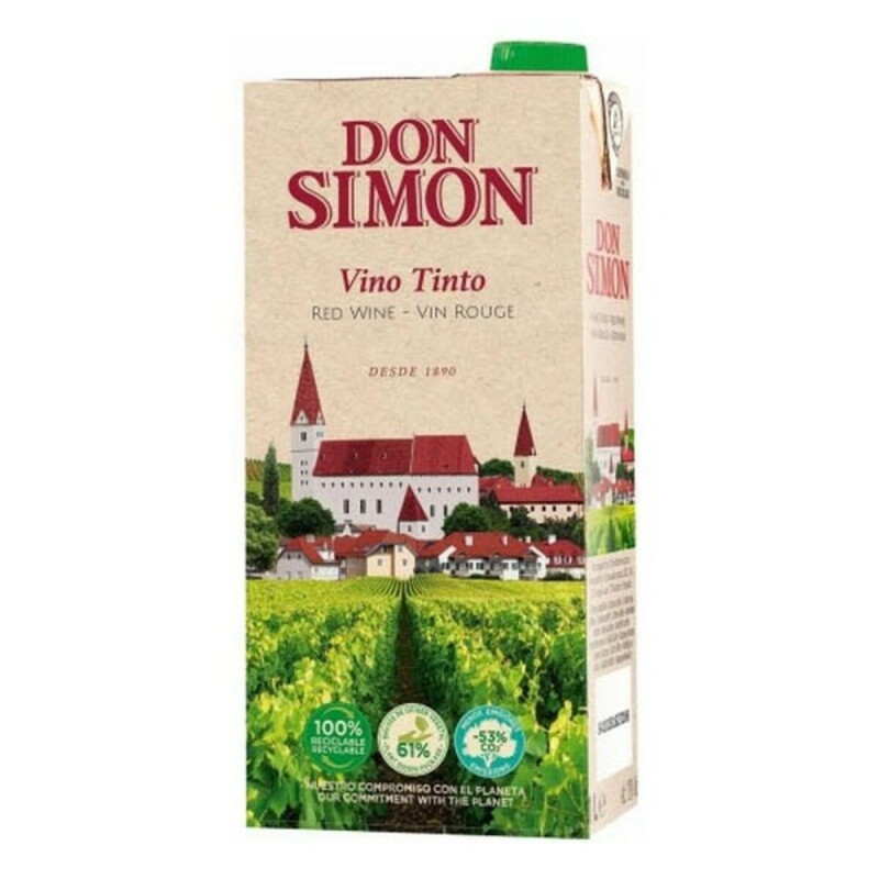 Vin rouge Don Simon rot (1 L) Oenology