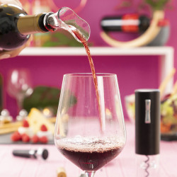 Cavatappi Elettrico Ricaricabile con Accessori per Vino Corklux InnovaGoods InnovaGoods