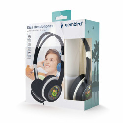 Casque audio GEMBIRD MHP-JR-BK Enfant Microphones and headphones